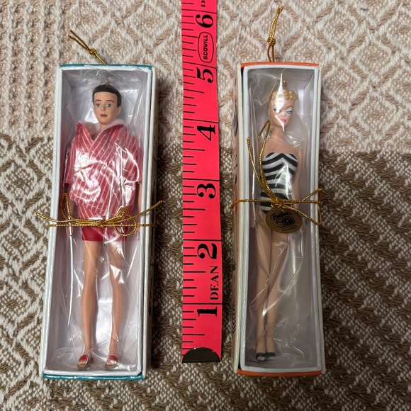Hallmark Keepsake Barbie and Ken Christmas Ornaments - Picture 5 of 5